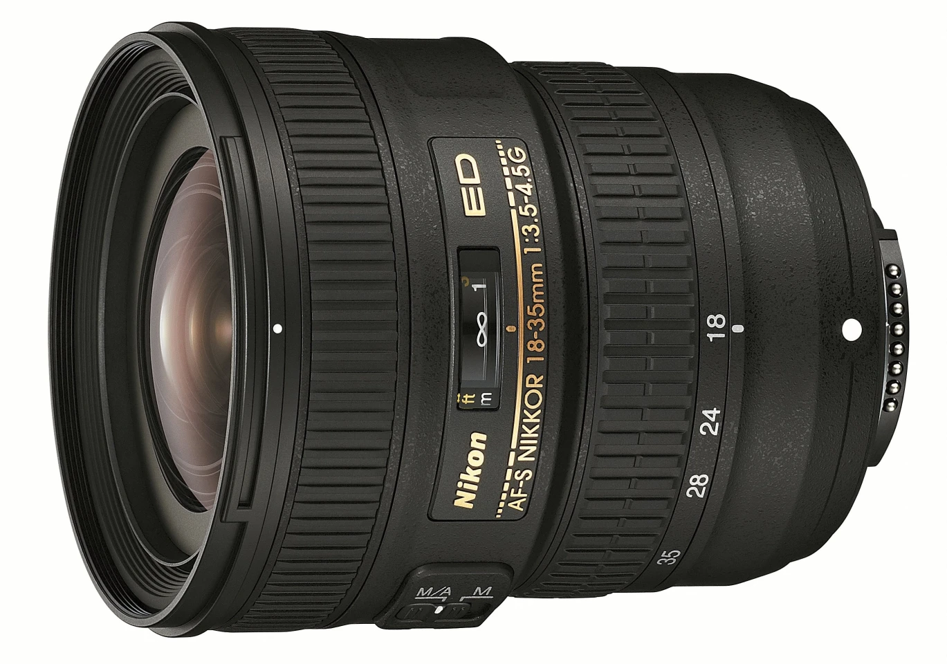 Nikon says the NIKKOR 18-35mm f/3.5-4.5G has been optimized for ultra-high-pixel-count D-SLR cameras