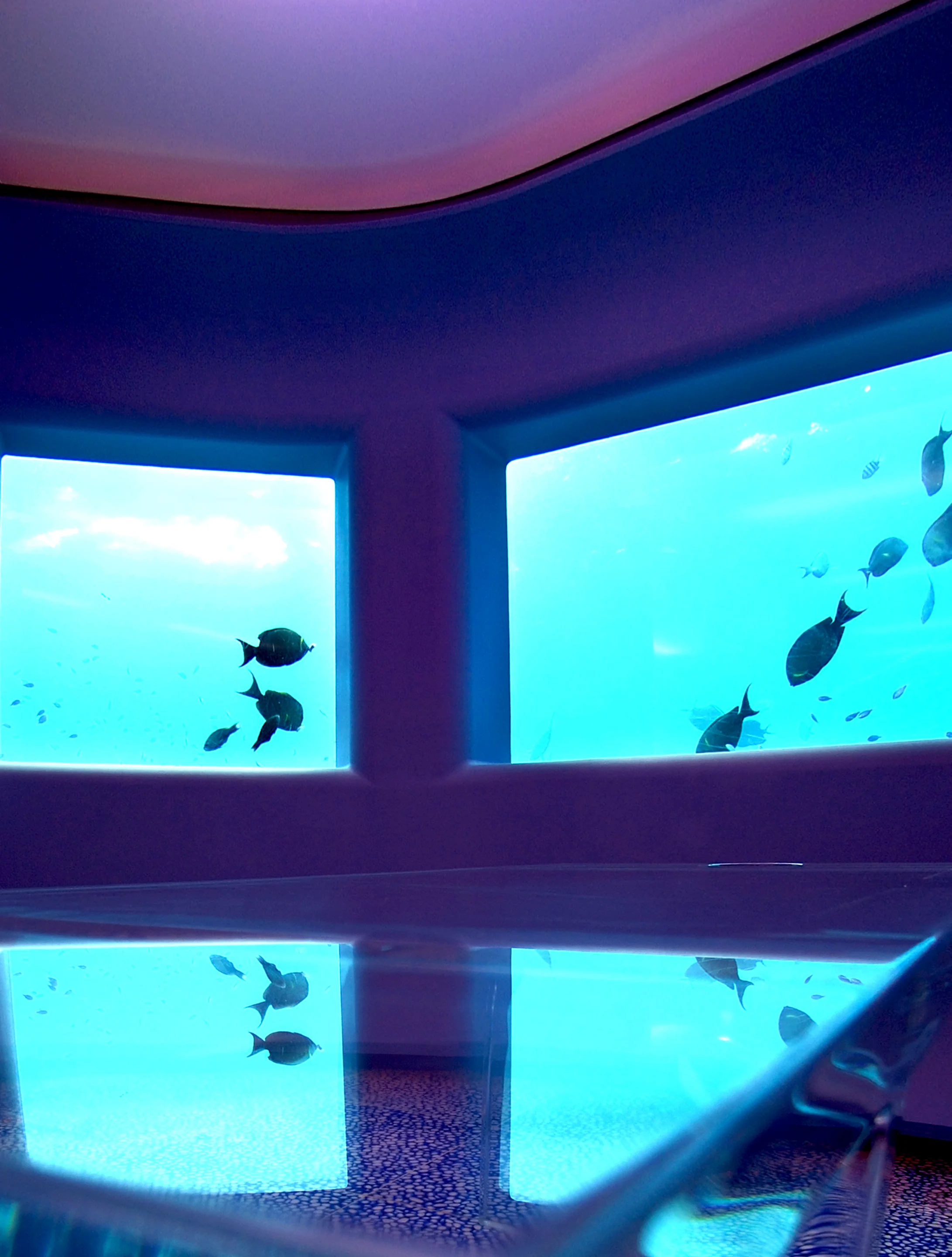 Huvafen Fushi is located in North Male Atoll, the Maldives