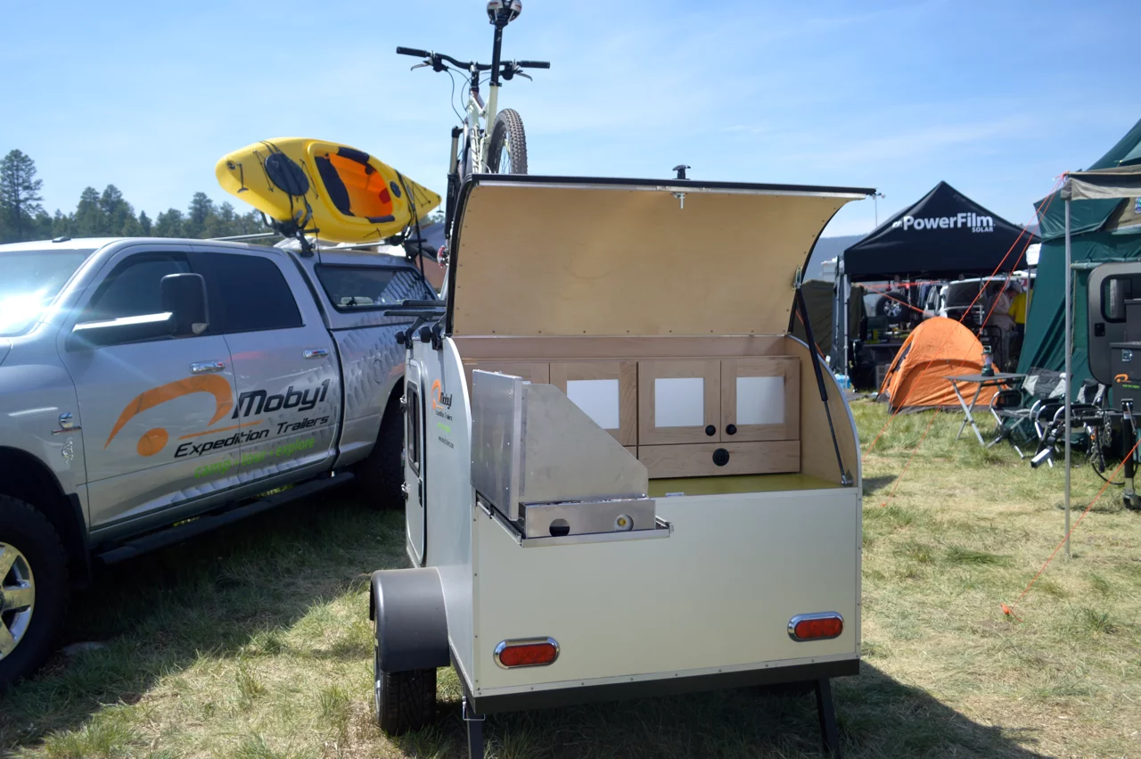 The Moby1 C2 is designed to be towed by motorcycles and small cars