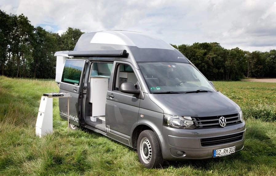 Bett Mobil showed its camper at the recent CMT show in Stuttgart