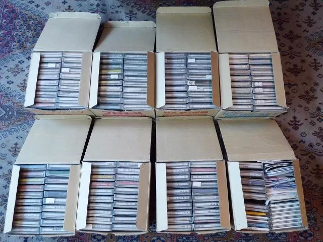 The new and boxed collection of Famicom games