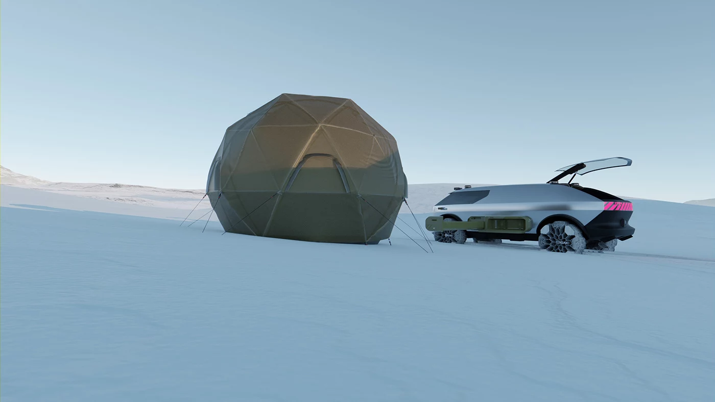 We like the Vanlife, but we like that big spherical winter base camp tent even more