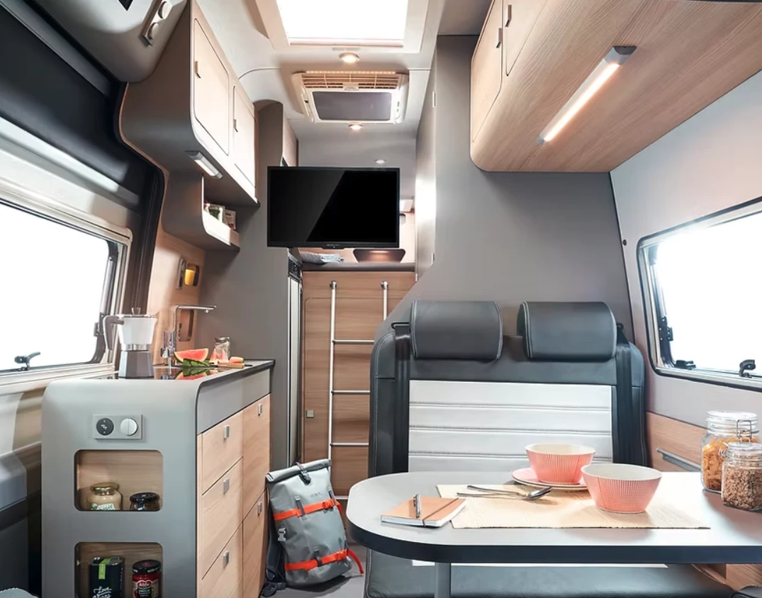 A look at the Alphavan interior
