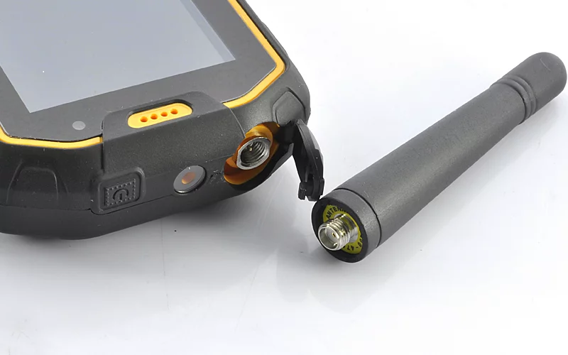 The removable Runbo X3 walkie-talkie antenna