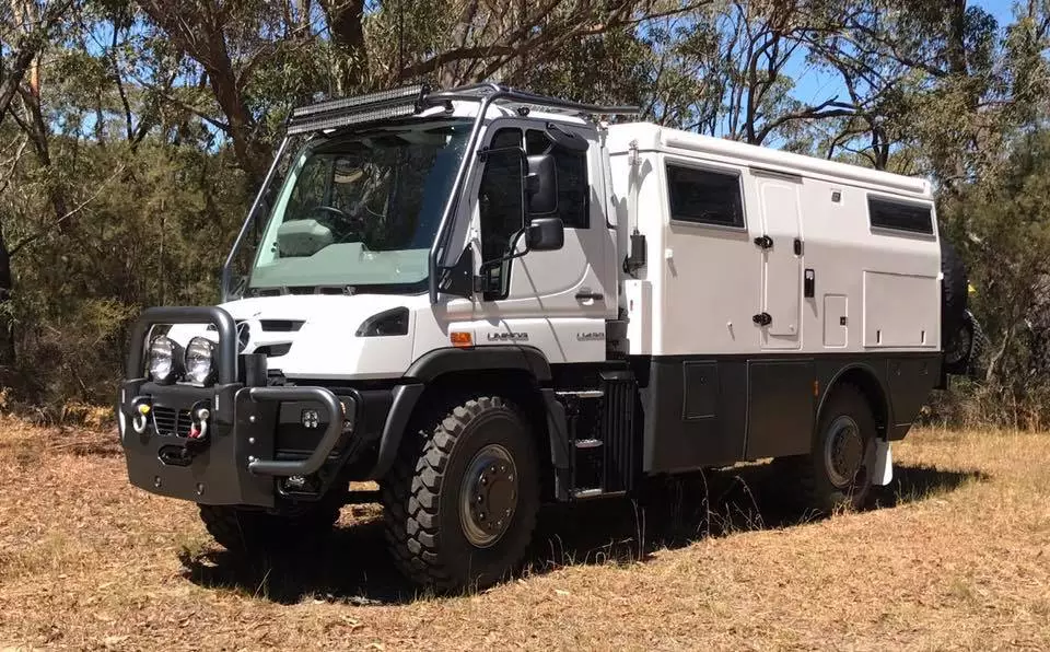 The Unimog brings legendary toughness and capability, and EarthCruiser adds the comforts of home
