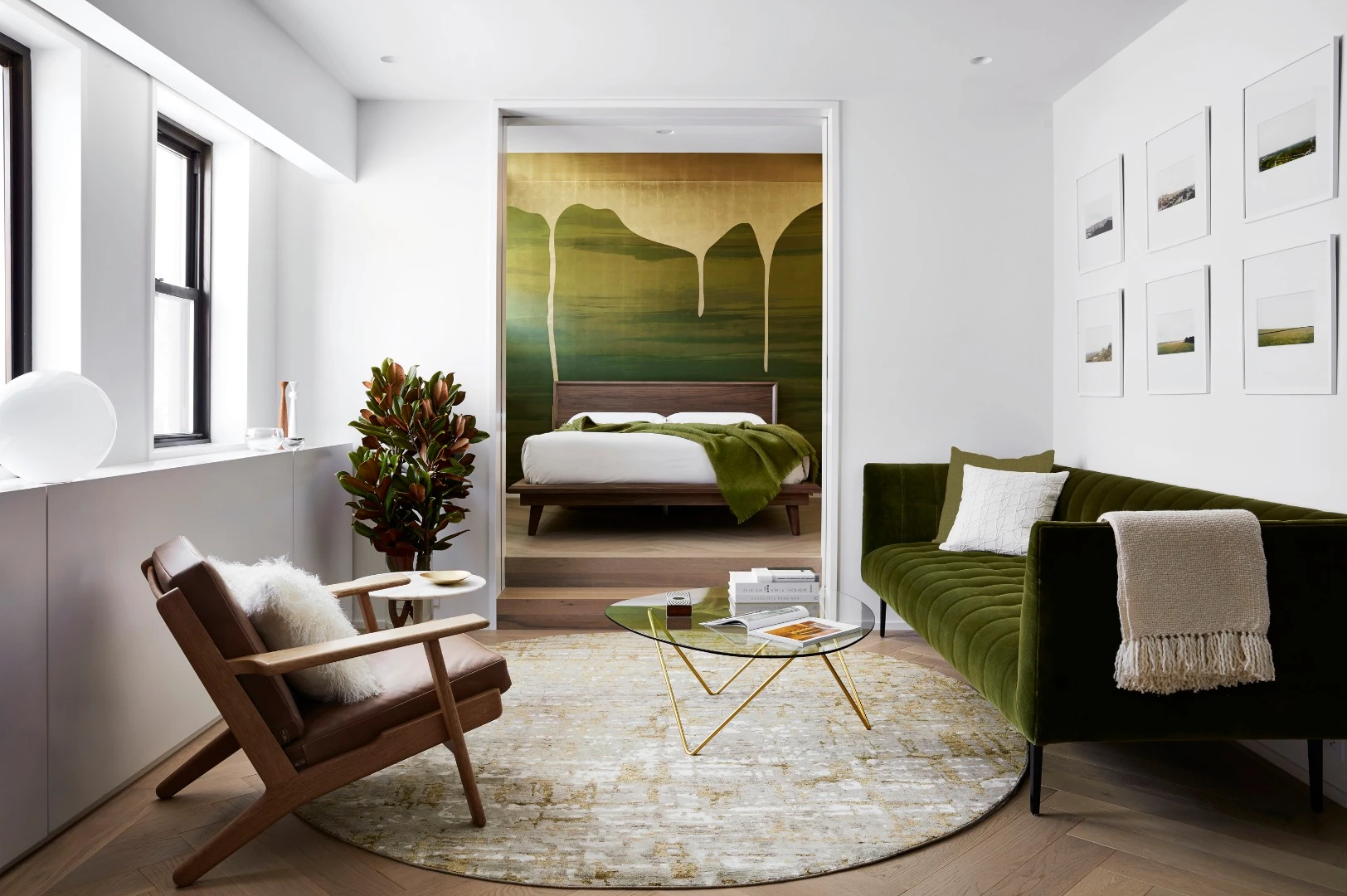 Merit in the Interiors category of the AIANY 2019 Design Awards: "Chelsea Pied-Ö-Terre" by STADT Architecture