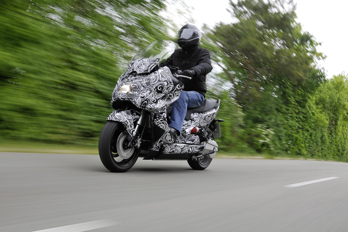 The BMW E-Scooter electric concept motorcycle