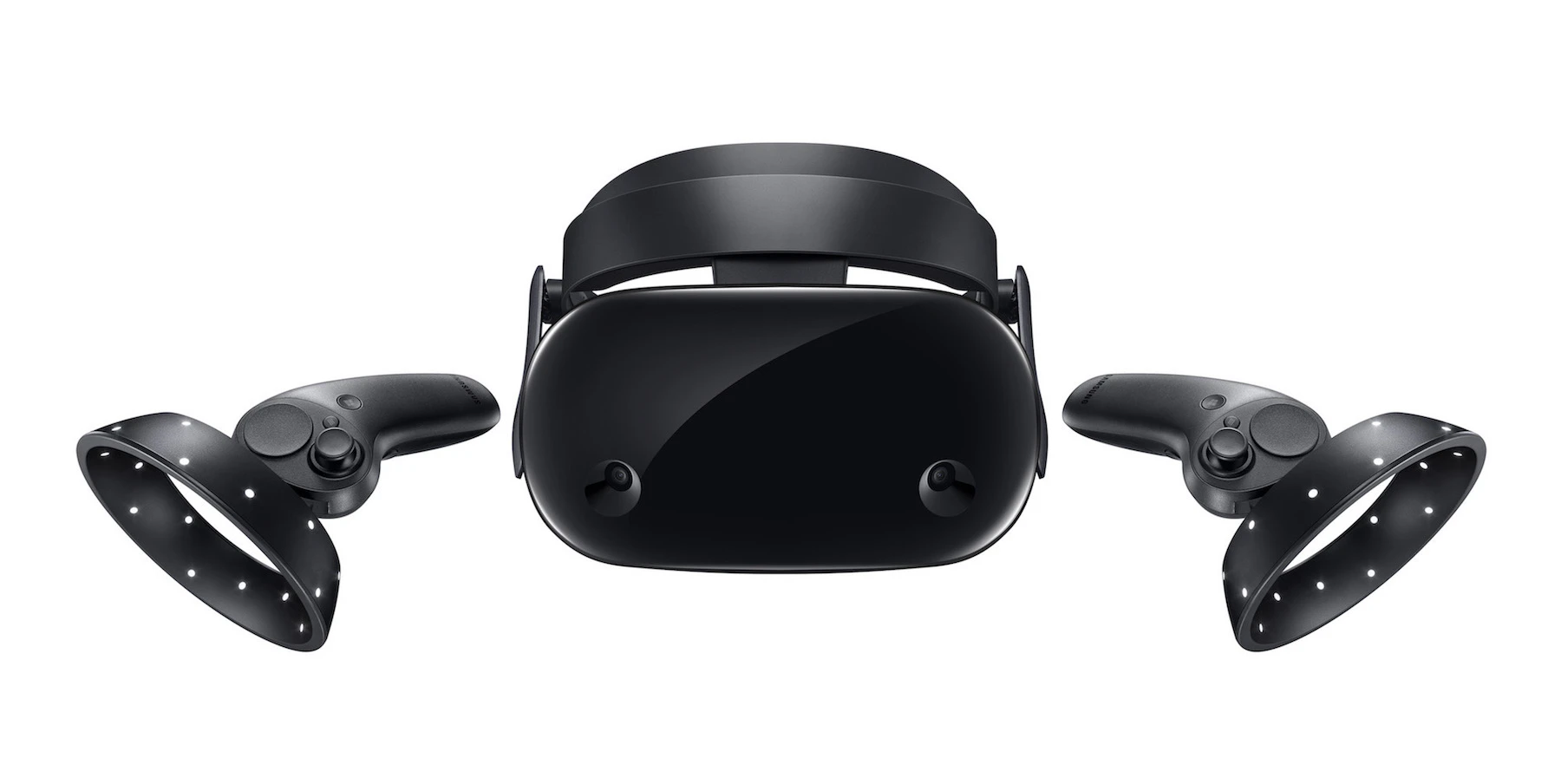Samsung has unveiled the HMD Odyssey, its new VR headset running on the Windows Mixed Reality platform
