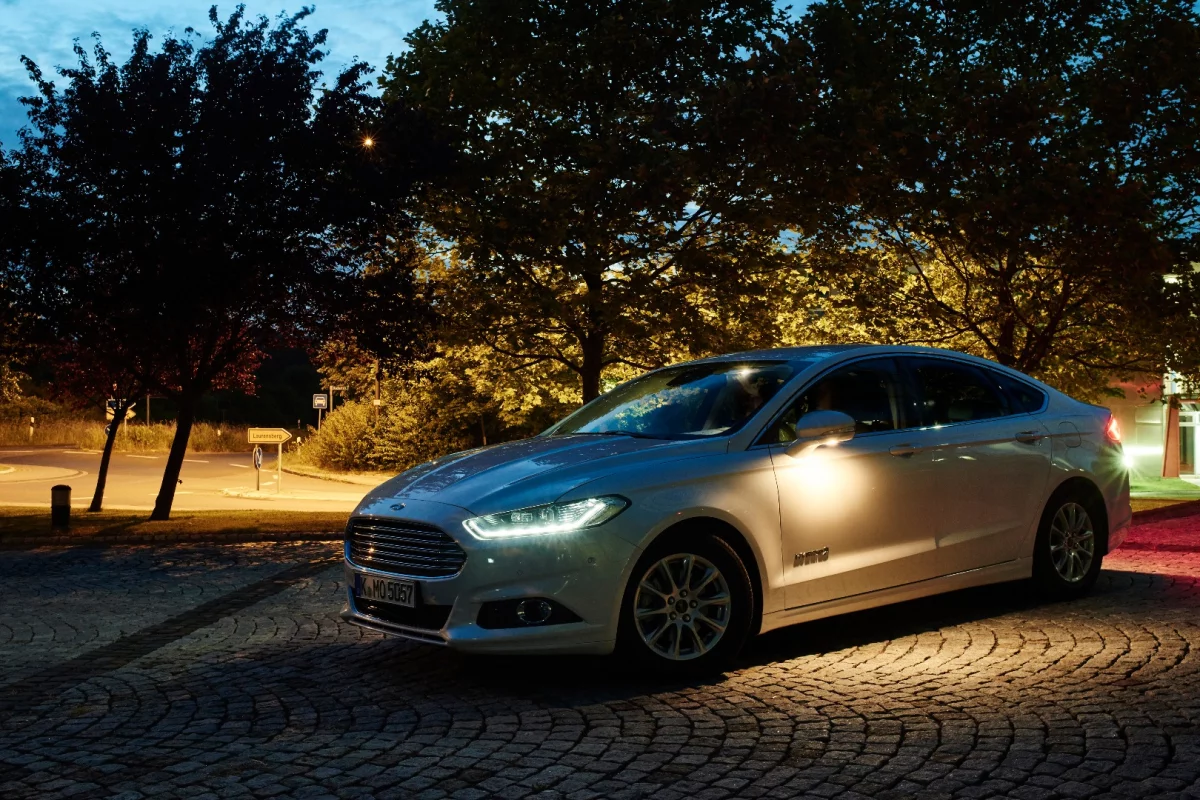 Ford's reactive camera-based lighting system is aiming to make roads safer