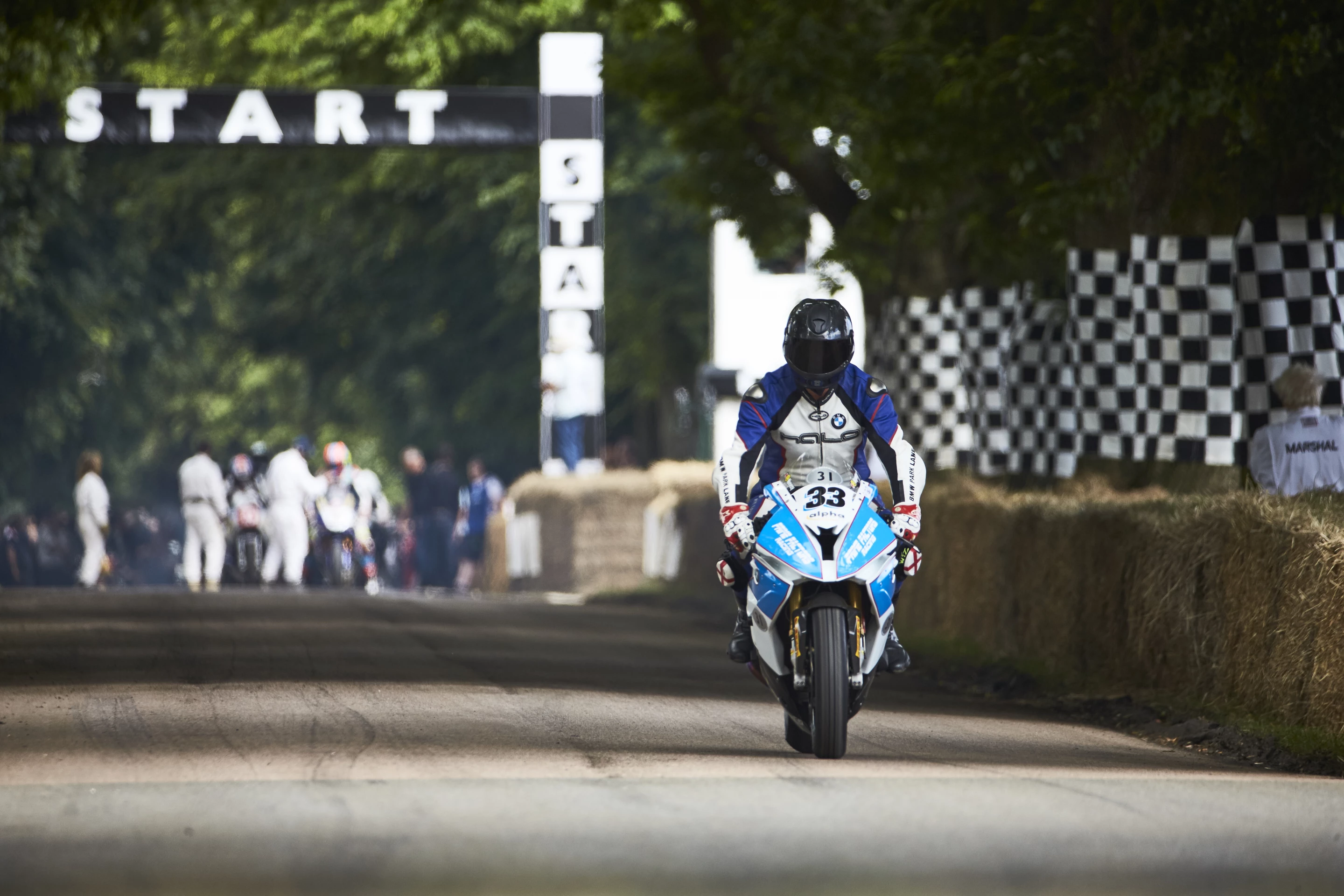 The BMW S1000RR is the model of bike piloted by Michael Dunlop around the Isle of Man TT this year