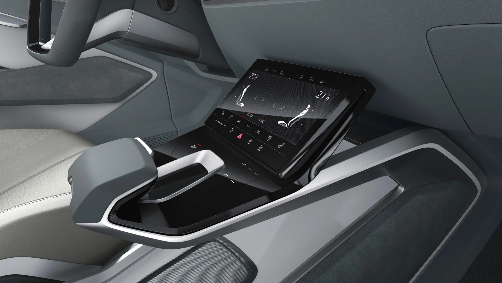 Inside the Audi e-tron Sportback
