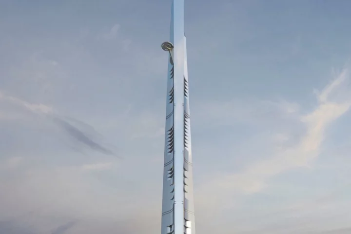 The Jeddah Tower will rise to at least 1,007 m (3,303 ft), dwarfing even the world's current tallest skyscraper, the Burj Khalifa