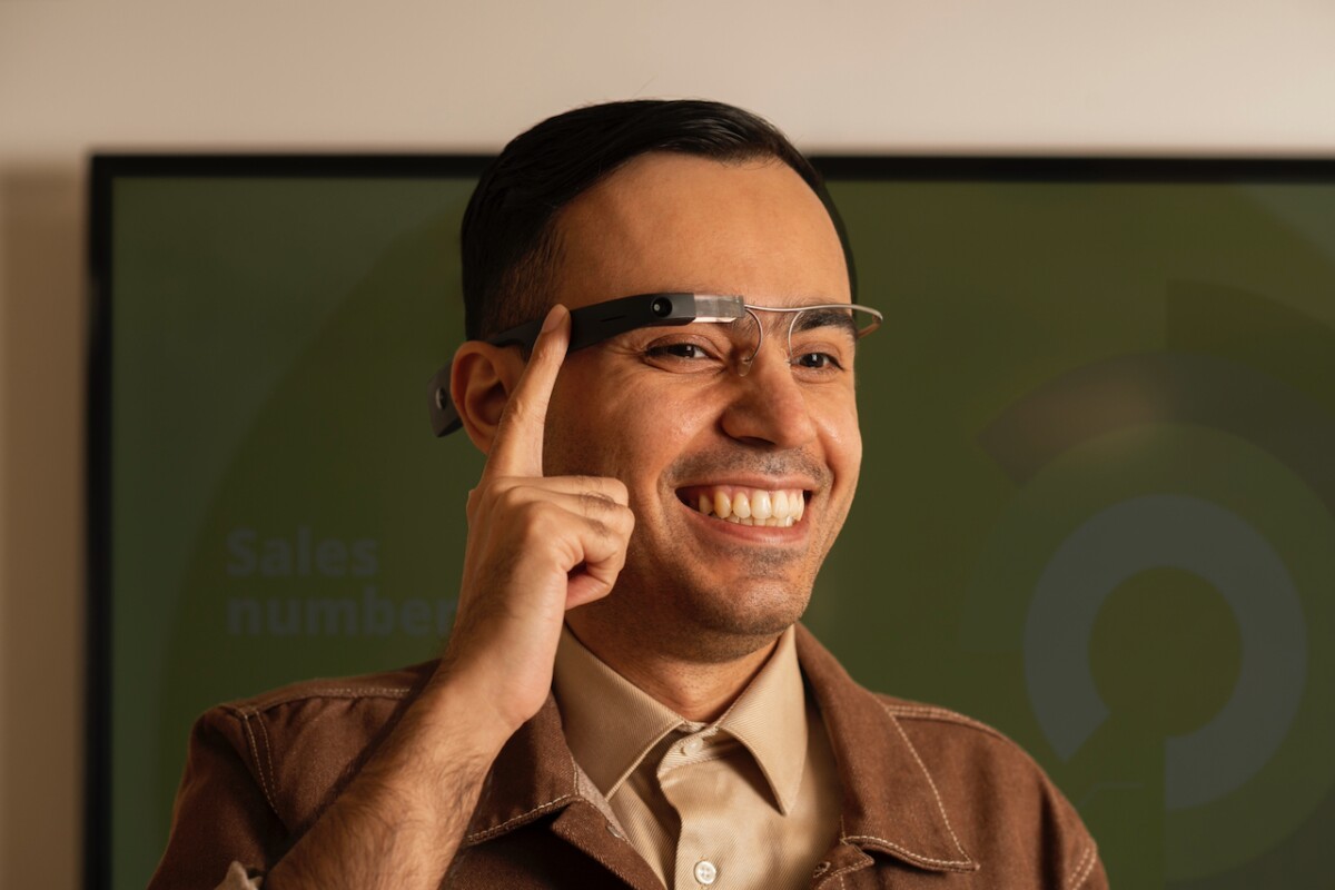 Envision Glasses use AI to tell blind users what they're looking at