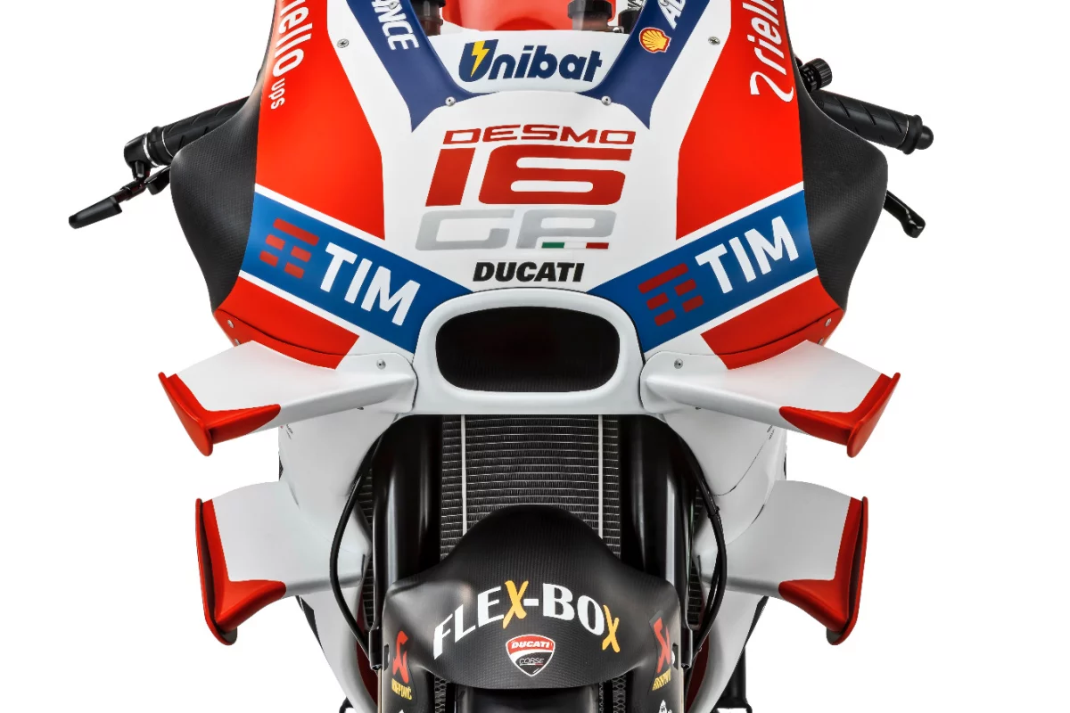 Ducati introduced aerodynamic winglets on its bikes, and soon other manufacturers followed suit