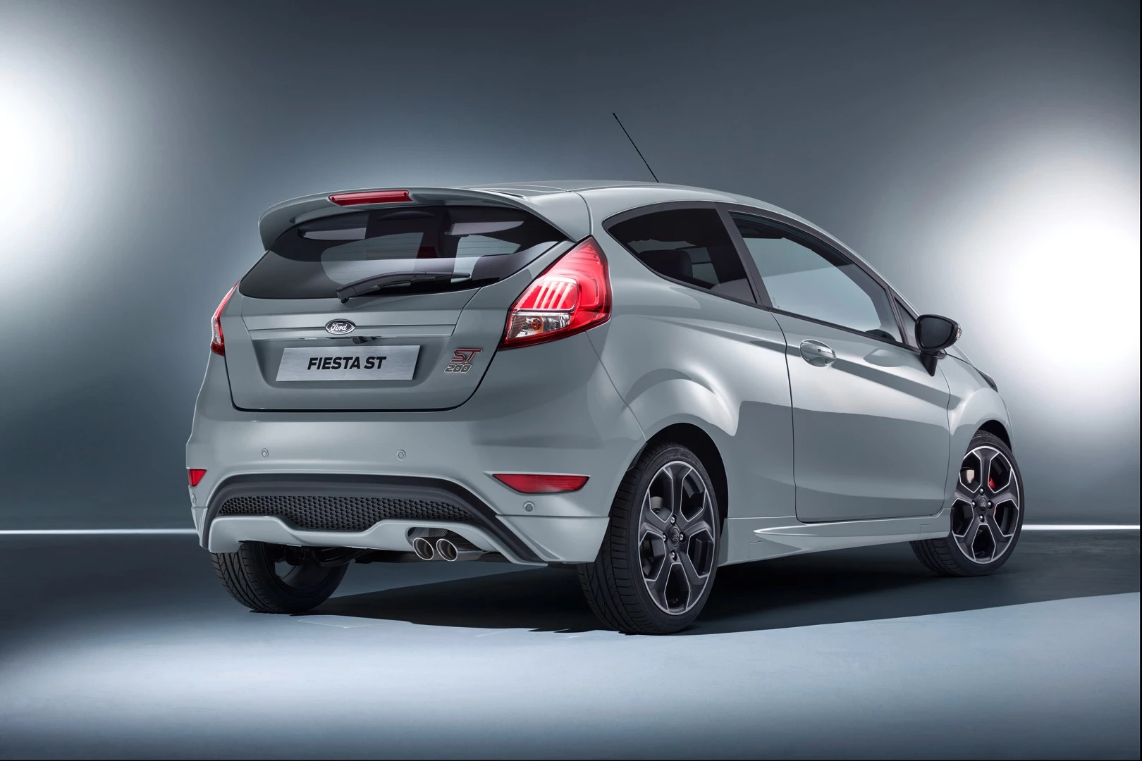 On the outside, there's almost nothing to distinguish the ST200 from regular hot Fiestas