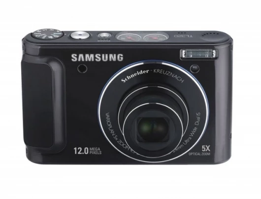 Samsung TL320, 12MP compact digital camera, front view