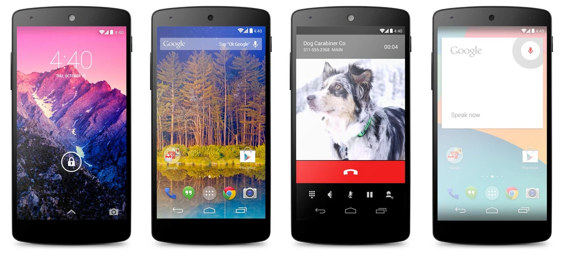 A new look for the home screen and phone app