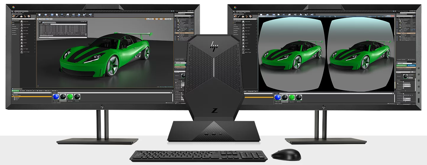 HP will let you dock your computer and connect it to two 4K monitors
