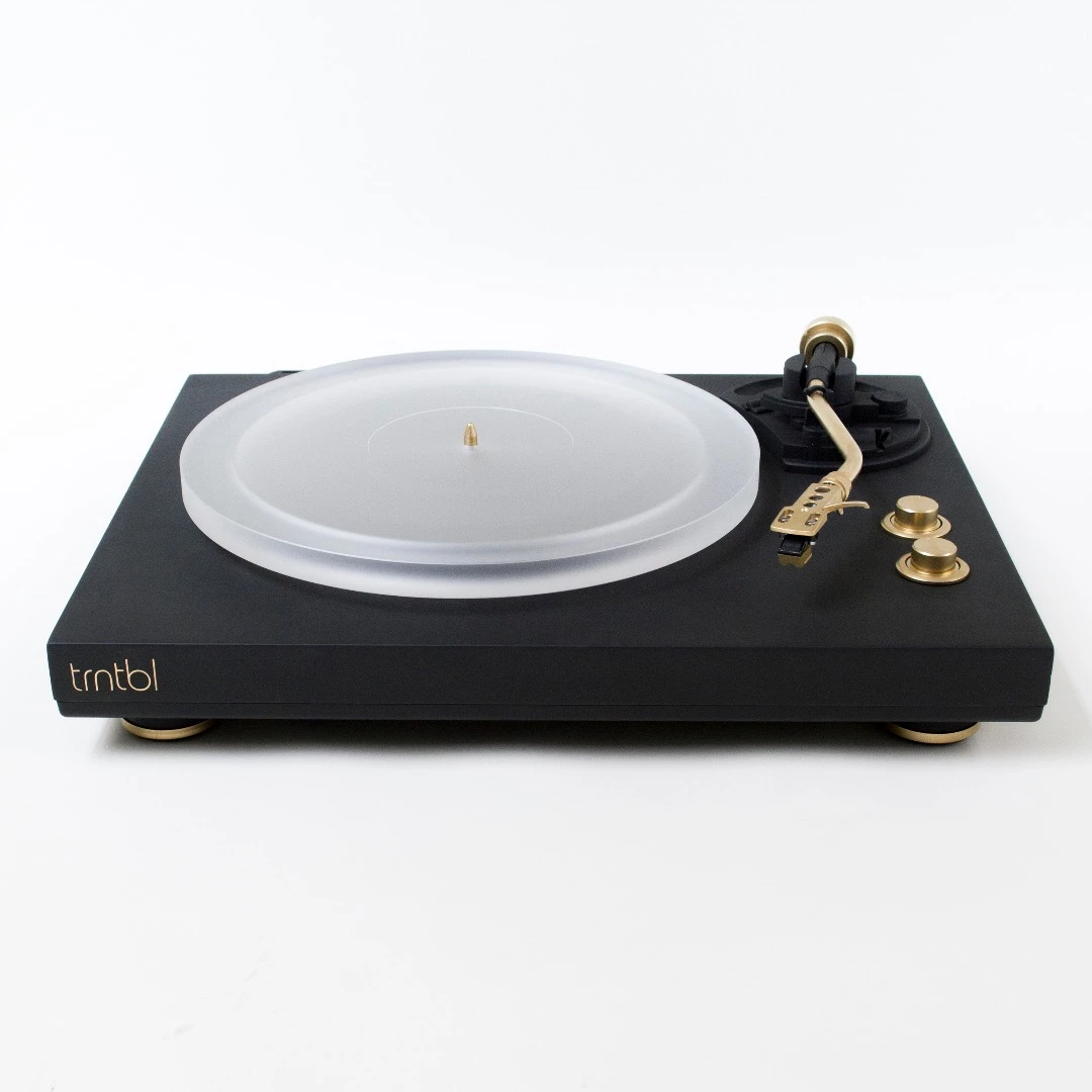 The trntbl is able to determine which song is being played on the platter in real-time and then share that information on pre-selected social media