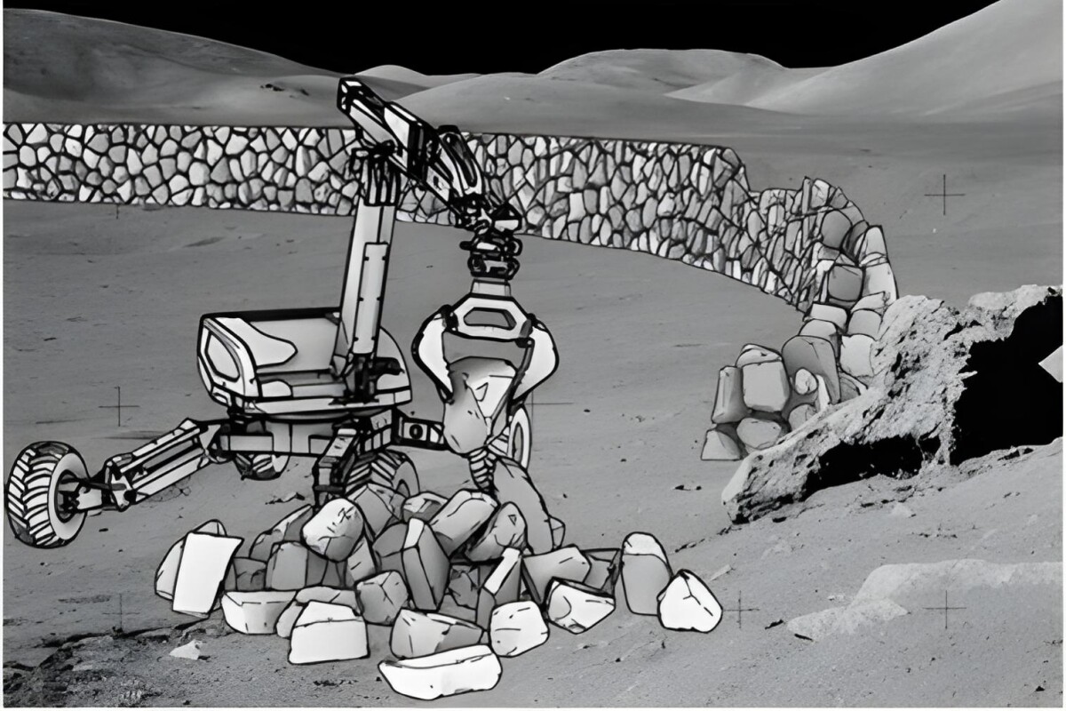Living on the Moon means that rockets will be your sole mode of transportation to Earth or Mars. However, each launch will create a storm of debris. Autonomous rovers might one day be responsible for building walls to contain this mess.