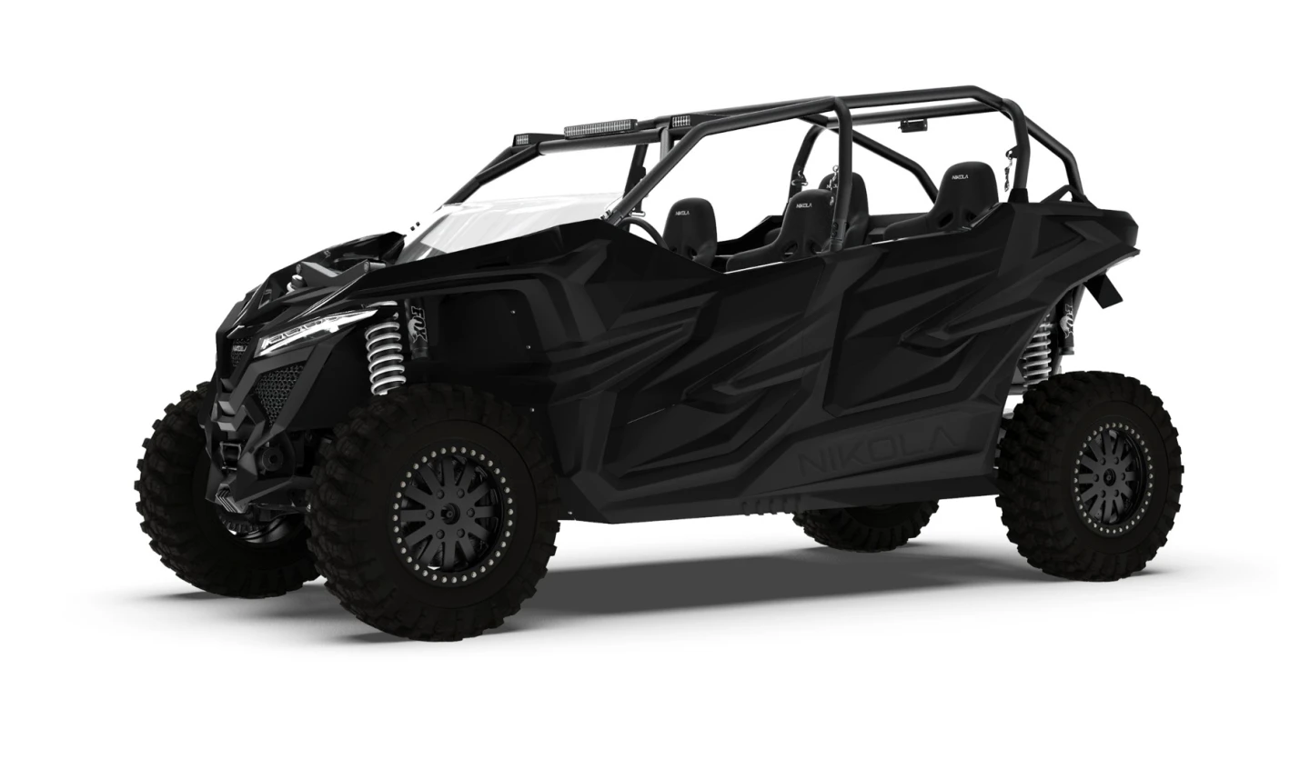The Nikola NZT will weigh between 2,300 and 4,200 lb, making it very heavy for a side-by-side