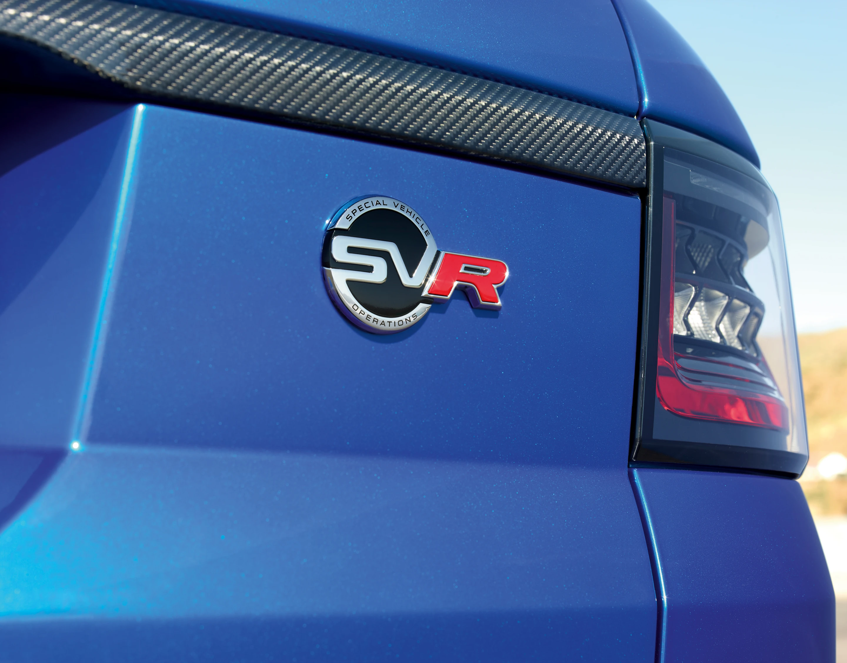 The SVR badge makes for seriously quick Range Rover Sport
