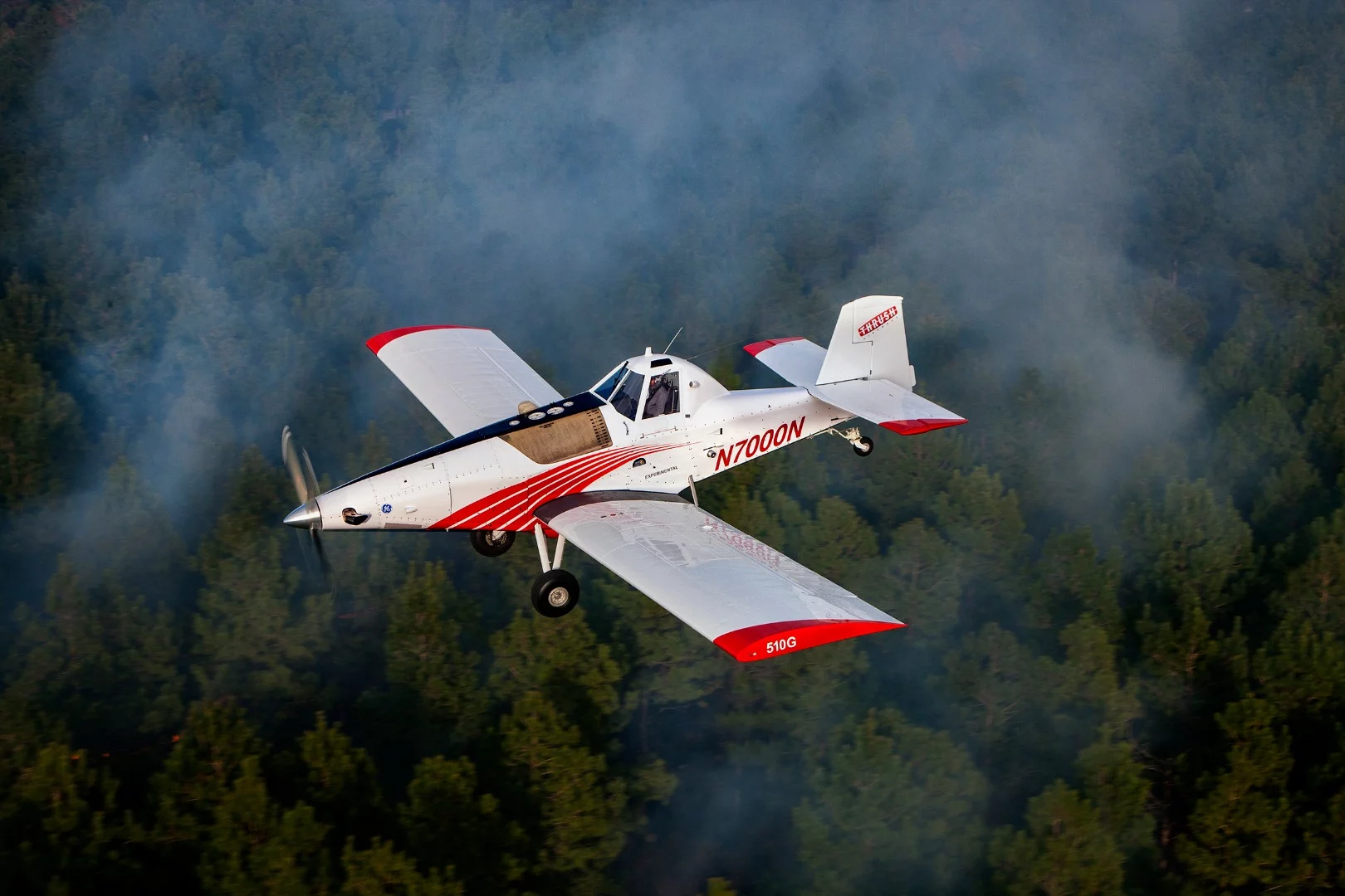 Thrush Aircraft will supply the autonomous air tanker airframe, which is likely to share much in common with the airframe of its 510G aircraft