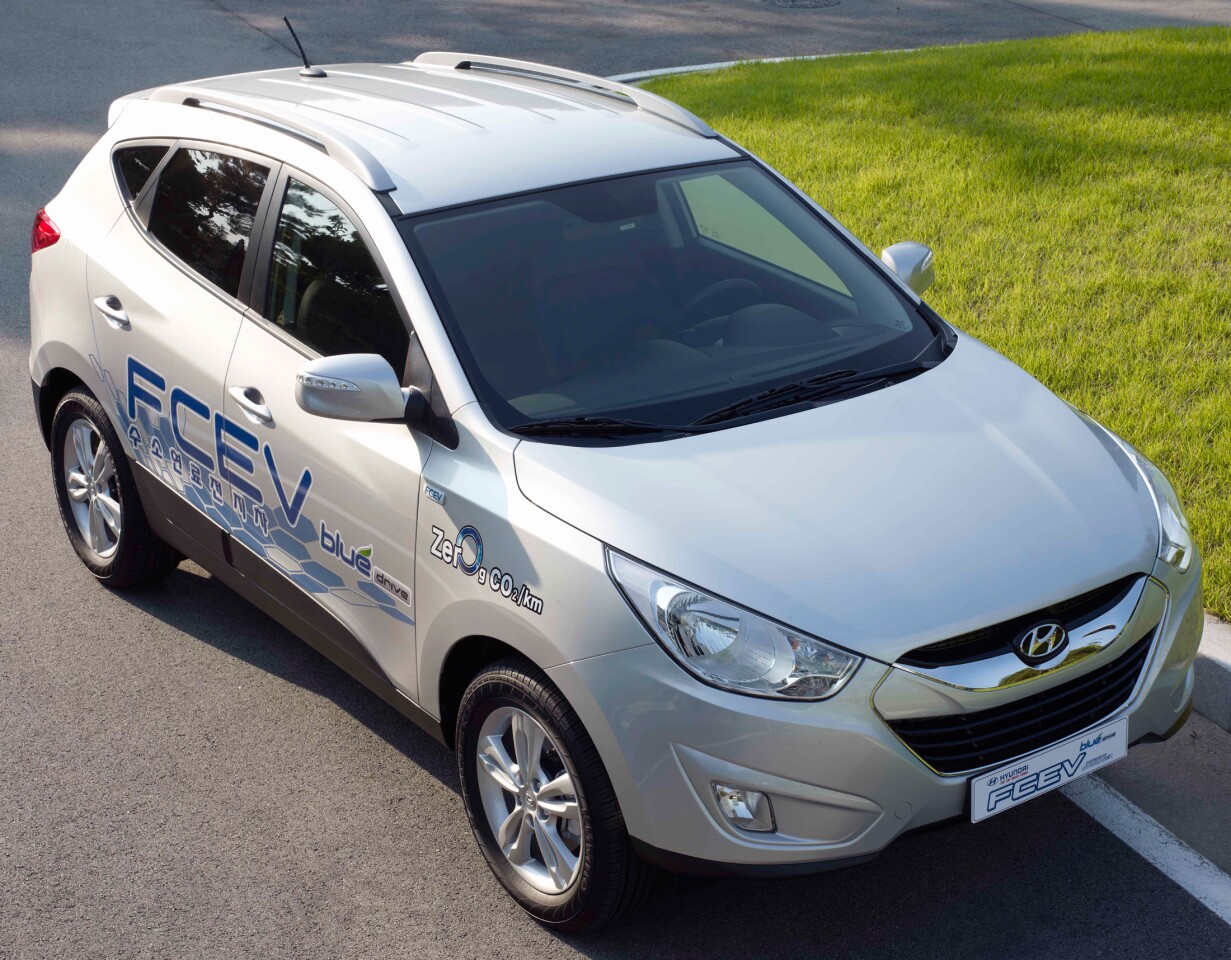 Hyundai To Begin Testing Of Its Tucson Ix Fcev With Mass Production Planned For 2015