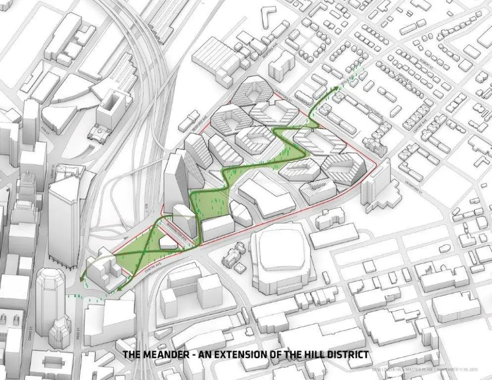 Architectural plan of the master plan