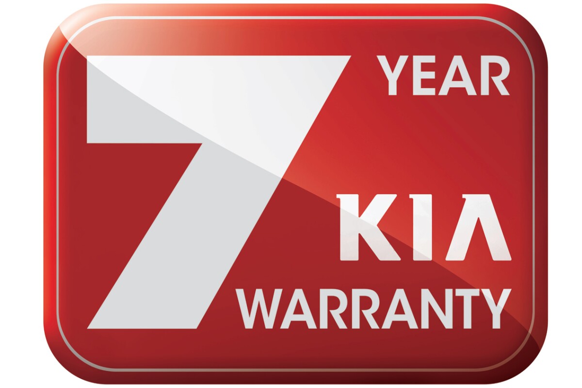 Kia offers 7Year/150,000 km warranty on all cars sold in Europe