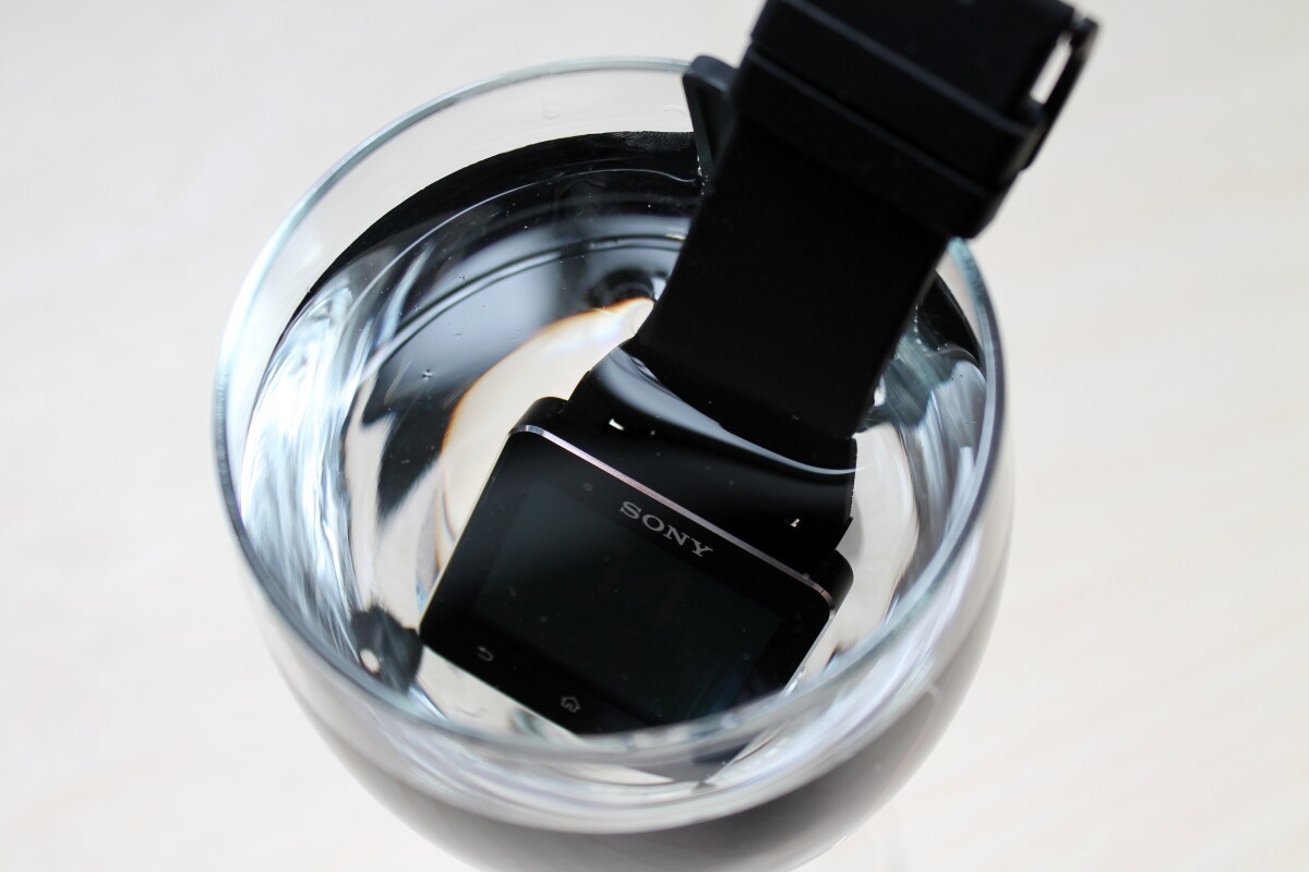 The SW2 is water resistant, rated at IP57