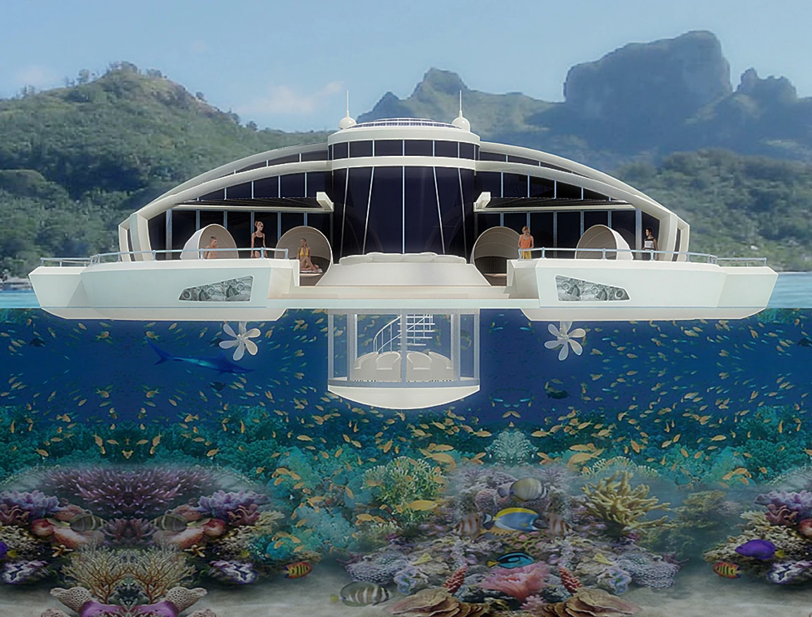 Michele Puzzolante's Solar Floating Resort