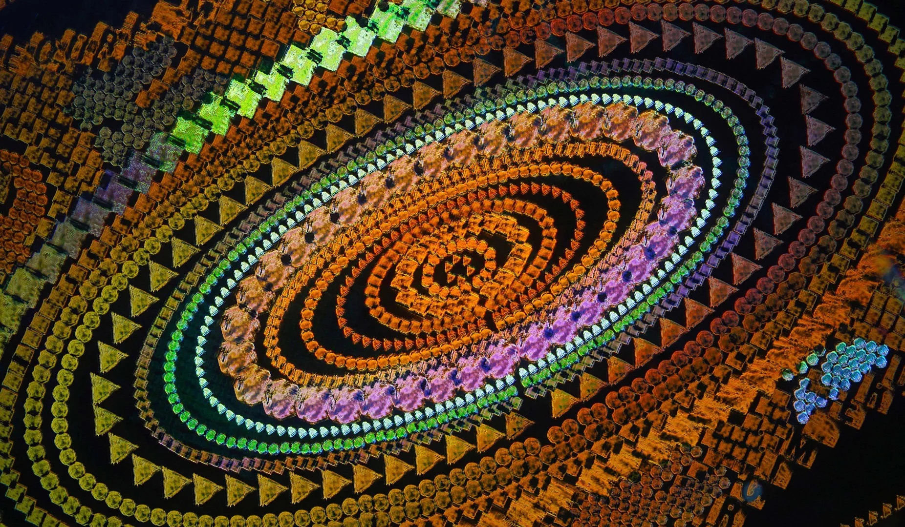 9th Place, A security hologram