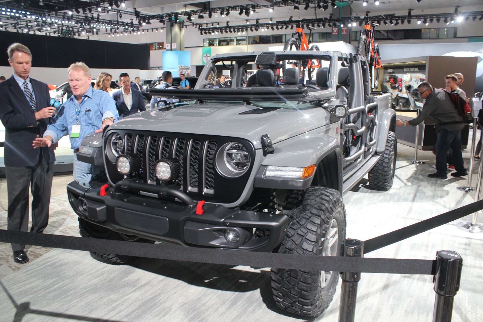 Jeep brings a Gladiator to the arena in LA