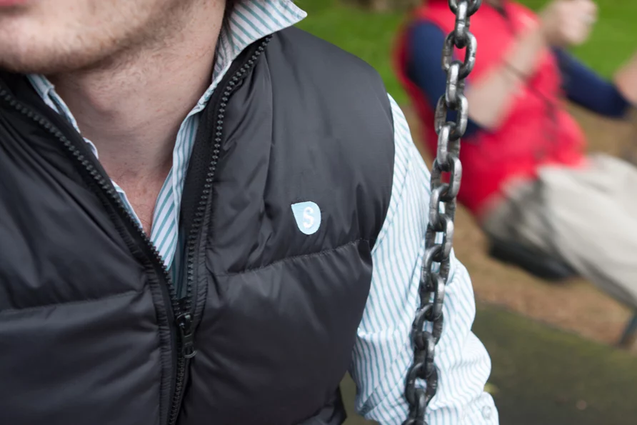 The sleeveless Stuffa Jacket aims to lessen the hassle of traveling, reducing the need for luggage by incorporating storage compartments into the jacket itself