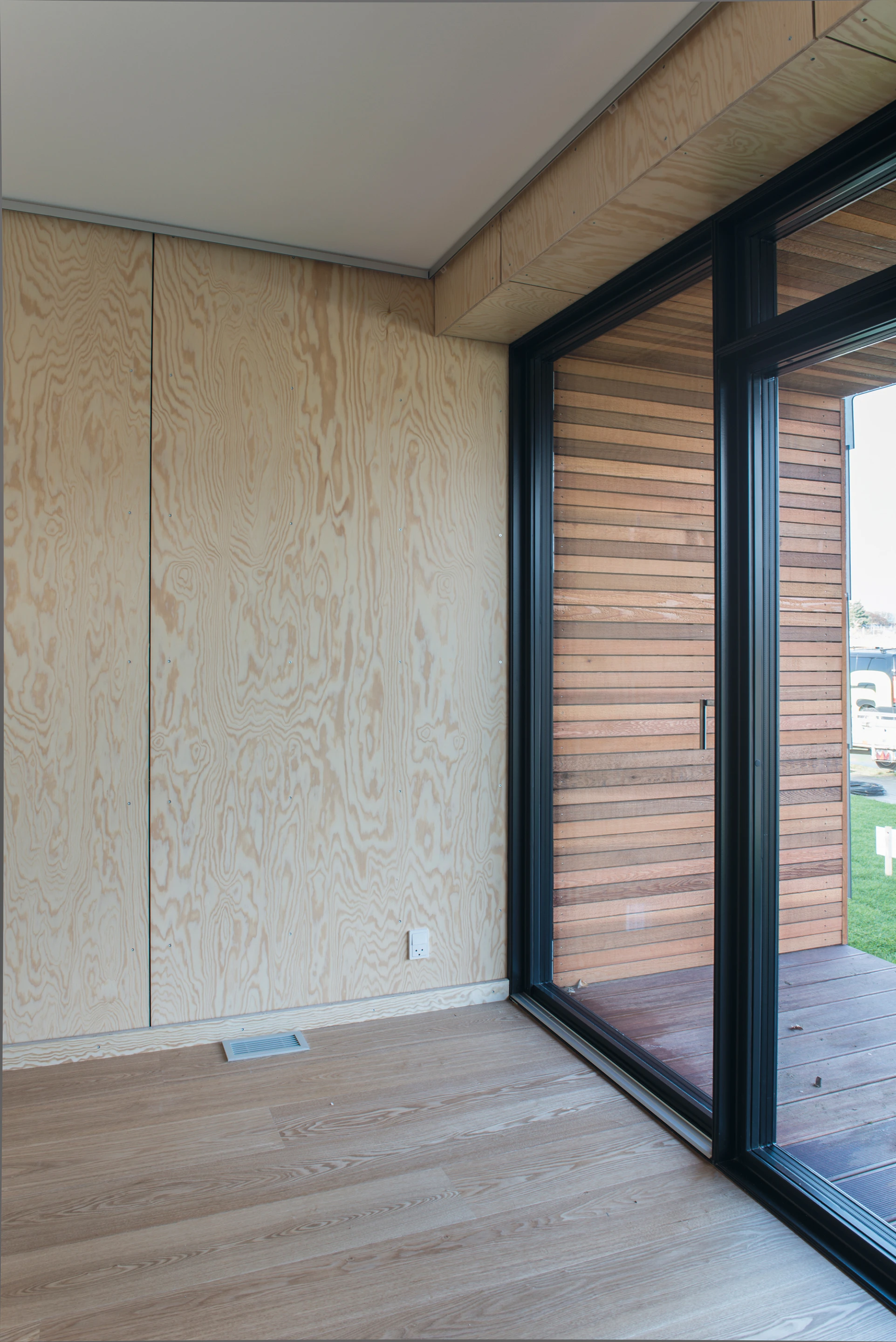 The home measures 156 sq m (1,679 sq ft) and is based on a traditional wooden Danish longhouse design (Photo: Jesper Ray)