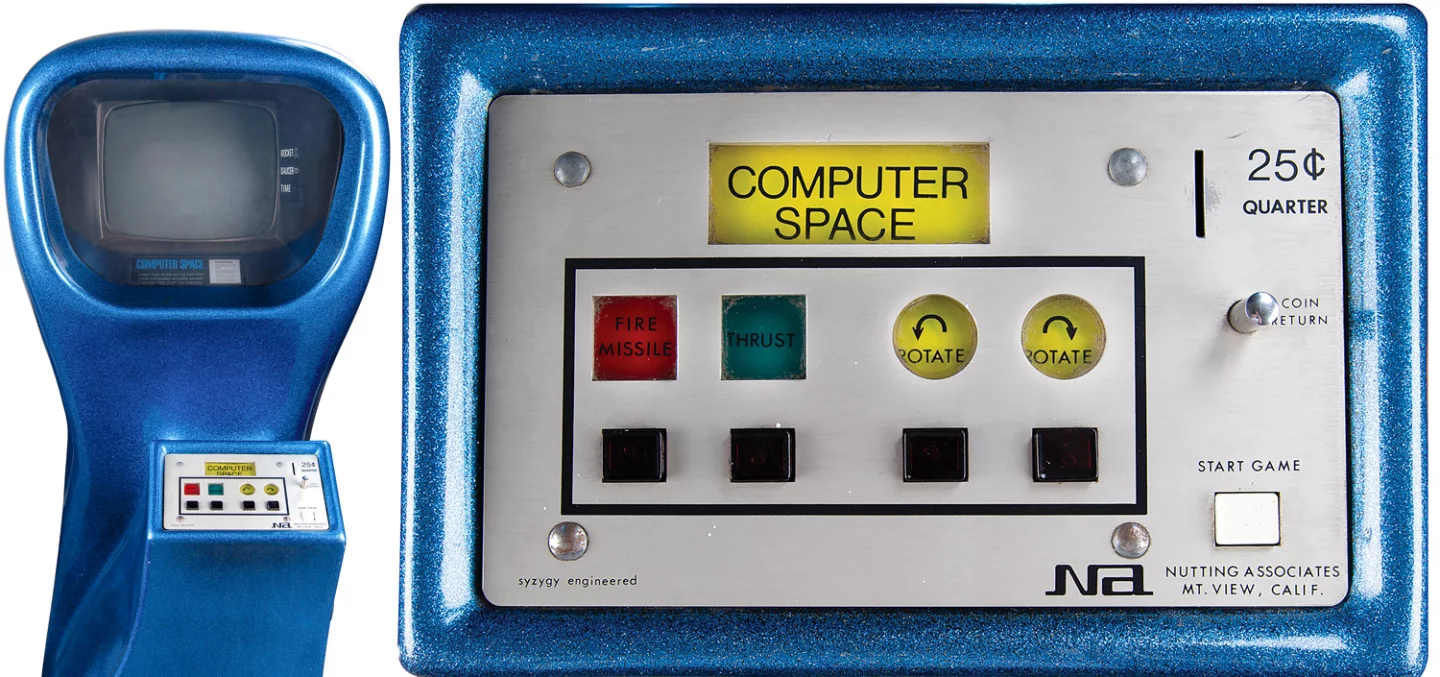 There are many theories as to why "Computer Space" did not generate the sales that "Pong" subsequently generated but Atari founder Nolan Bushnell has always been clear that "Computer Space" failed because it overestimated the capabilities of the public. Bushnell has always said the game was too complicated for the average person and that any video arcade game that needed instructions was too complex. That same interface may seem like child's play these days, but society's computer literacy was in its infancy and has since advanced rapidly over an intense 50 years