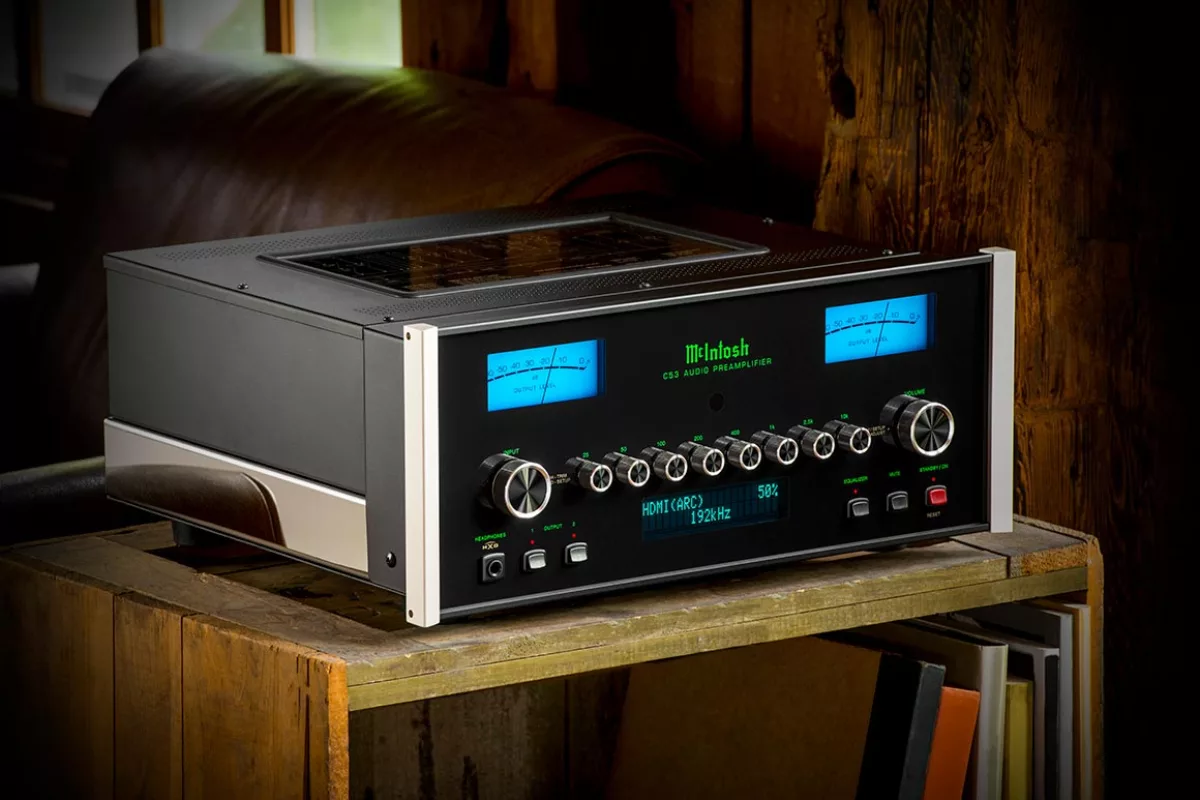The DA2 Digital Audio Module makes it debut in the C53 2-channel solid state preamplifier