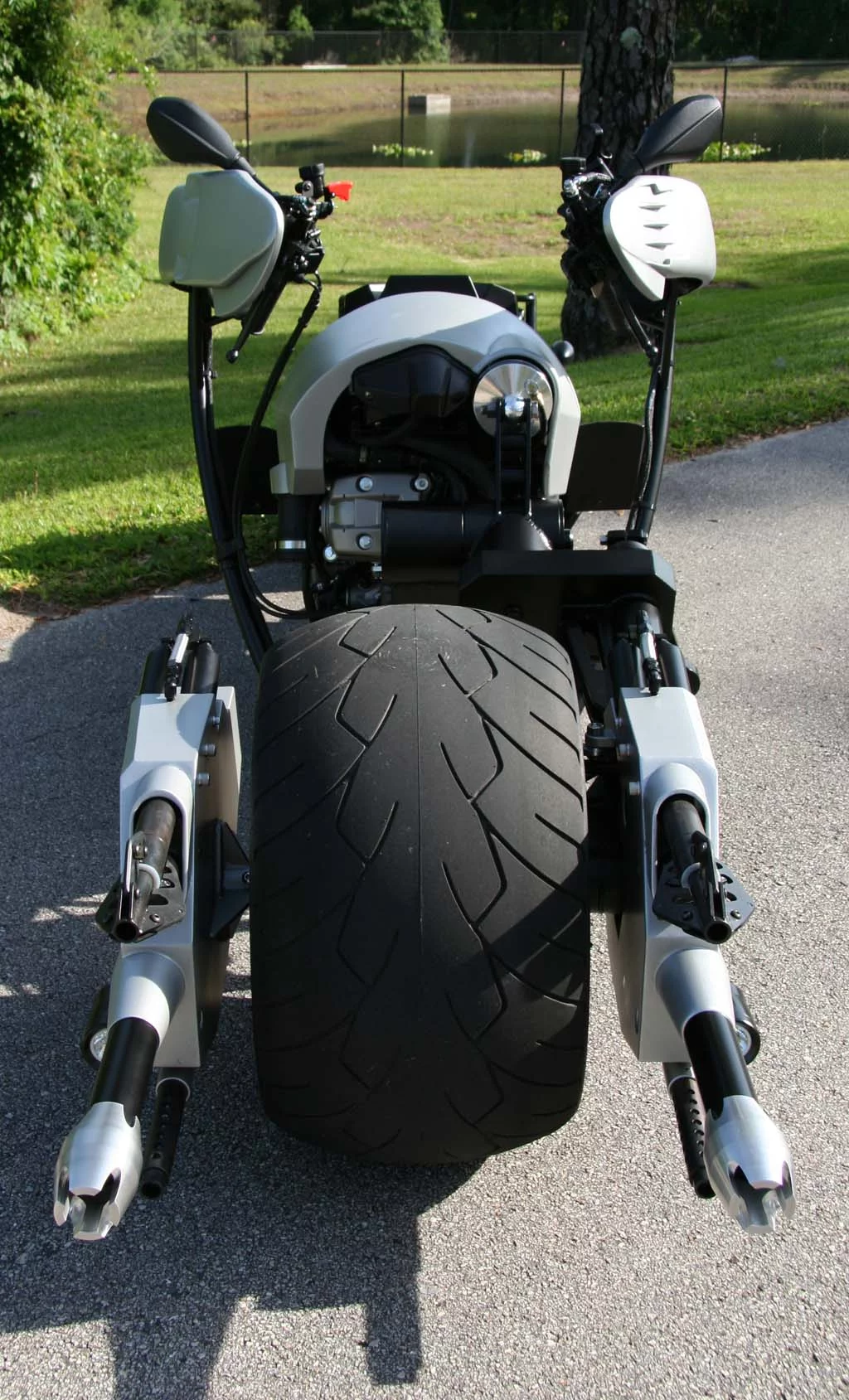 Chopper City's road-legal BatPod replica
