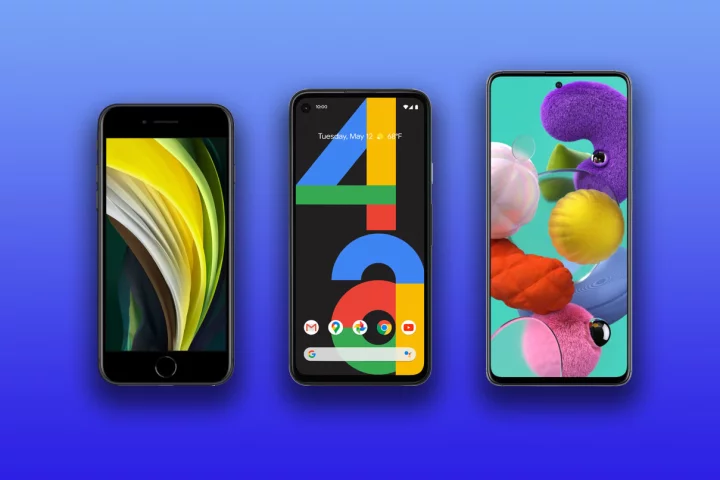 New Atlas compares the specs and features of the major mid-range phones – the iPhone SE (2020), the Google Pixel 4a, and the Samsung Galaxy A51