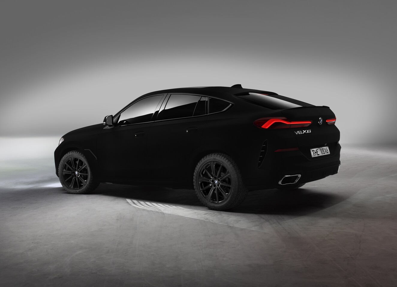 Vantablack Bmw X6 The Blackest Car That S Ever Existed