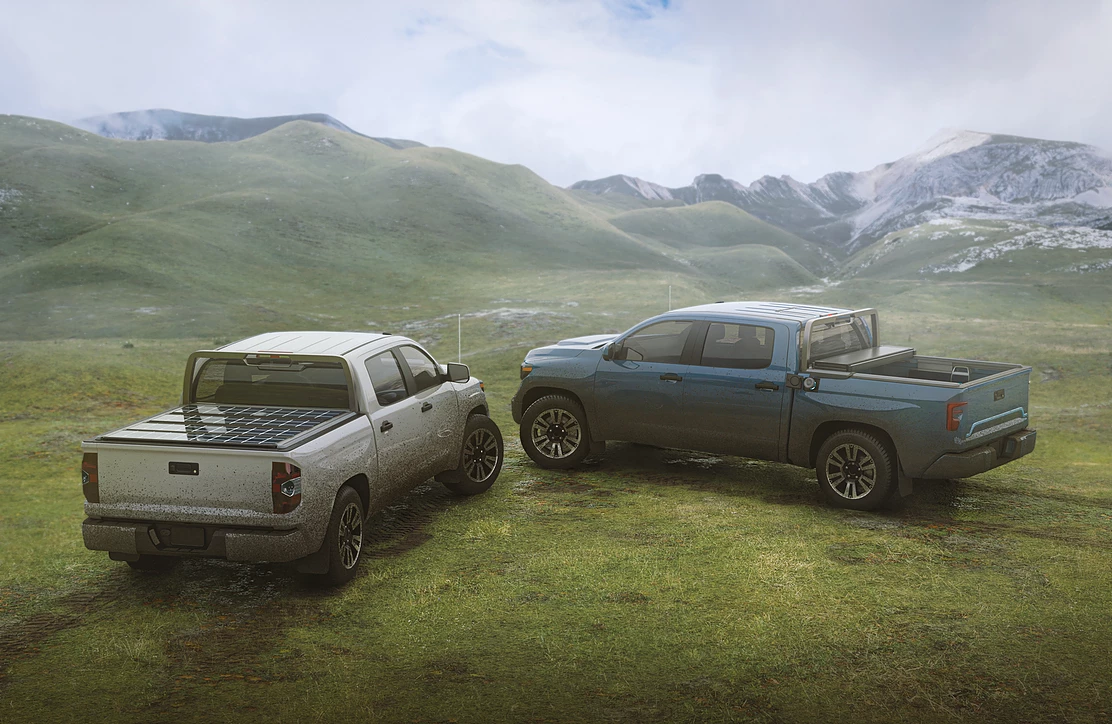 TerraVis solar tonneau covers for pickup trucks