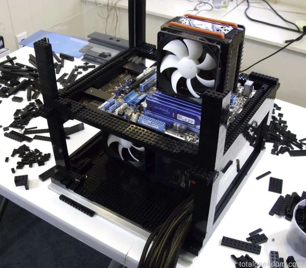The DIY PC in a LEGO case, by Mike Schropp (Photo: Total Geekdom)