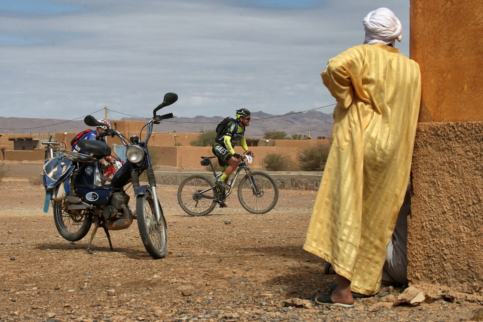 Action from the 2018 Gaes Titan Desert race