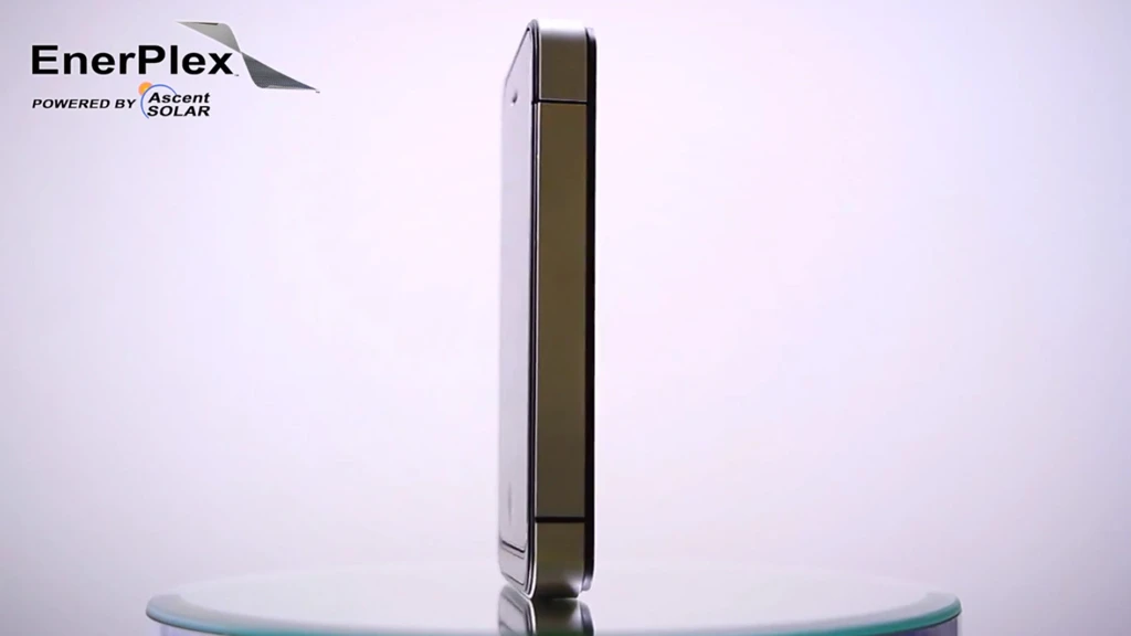 The EnerPlex includes a solar cell and battery while adding minimal bulk