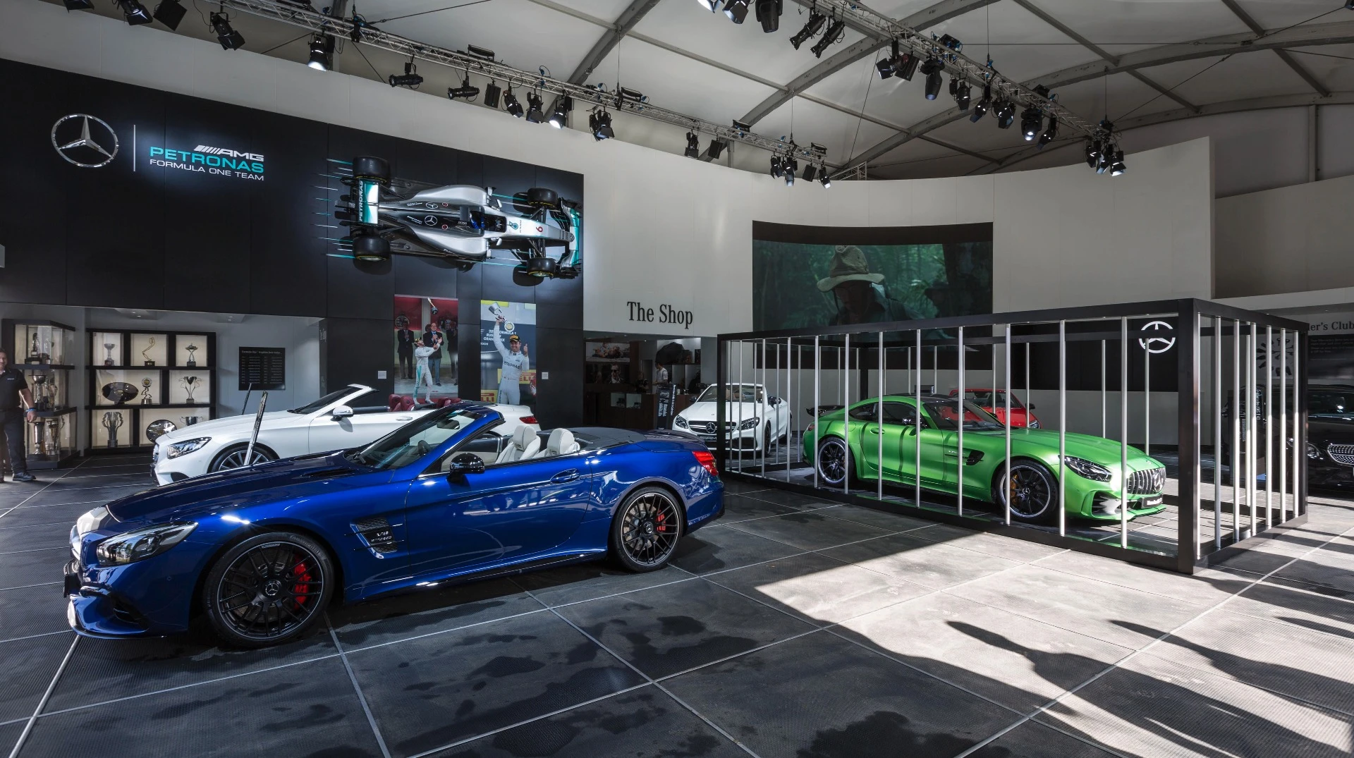 Mercedes at the 2016 Goodwood Festival of Speed