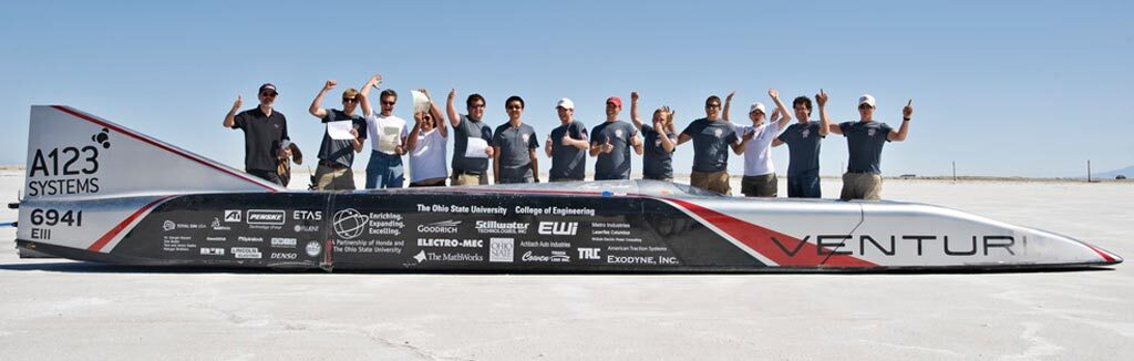 The Buckeye Bullet team (Image: Barry Hathaway)