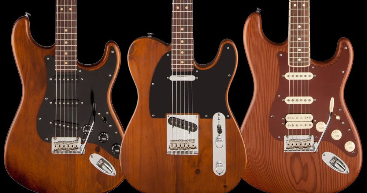 Fender releases limited edition reclaimed wood guitars