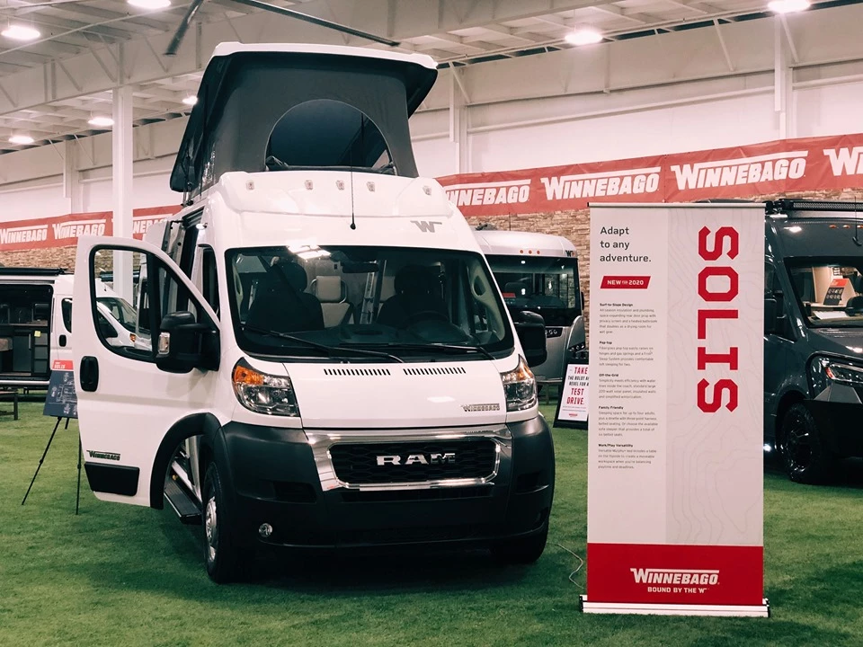 Winnebago debuts the new Solis at the 2019 Elkhart Open House