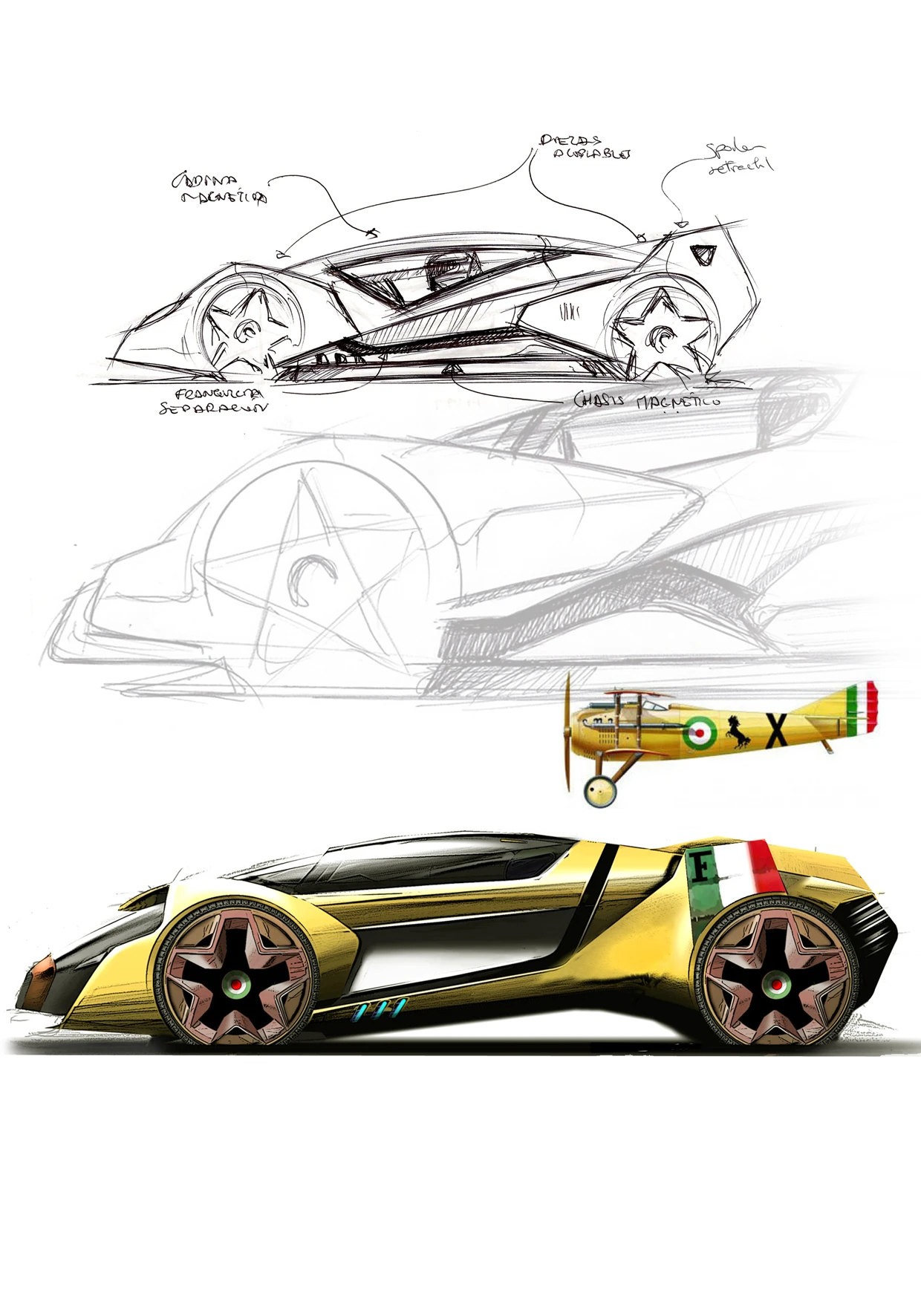 Finalist entry, Ferrari World Design Contest